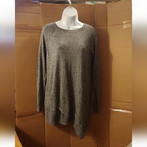 Women's Apt. 9 Gray Asymmetrical Sweater, S